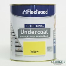 Picture of Fleetwood Traditional Undercoat Yellow 750ml